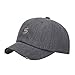 Baseball Cap Herren Damen Kappe Verstellbare Baumwolle Outdoor Running Freizeit Basecap Jungen Mädchen Vintage Baseballkappe Trucker Hüte Sonnenhut Sonnenschutz Schirmmütze Reine Farbe Baseboard Cap