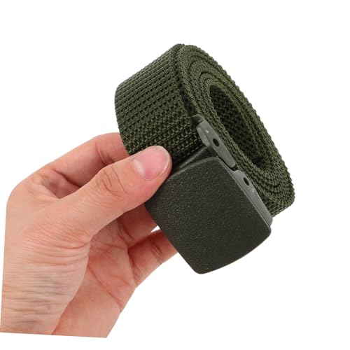 4pcs Adjustable Heavy-Duty Nylon Tactical Belts for Men Multi-Purpose Outdoor Training Strap Quick-Release Buckle Sturdy Canvas Webbing for Hiking and Sports4