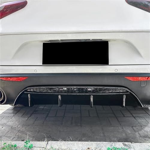 Lèvre modification extérieure Stelvio avec becquet de toit et diffuseur ABS