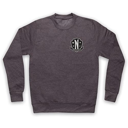 Sweat Nevermore Academy Wednesday pour un look gothique et décontracté