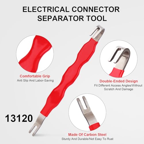 Electrical Disconnect Connector Pliers For Car: Automotive Electrical Plug Removal Connector Disconnect Tools 37960/37980,Connector Separator and Hose Clamp Pliers