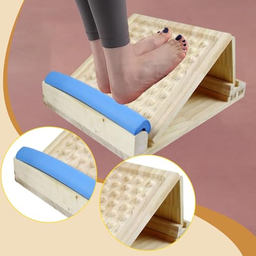 Tabla de madera ajustable para estiramiento de pantorrillas miniatura 5