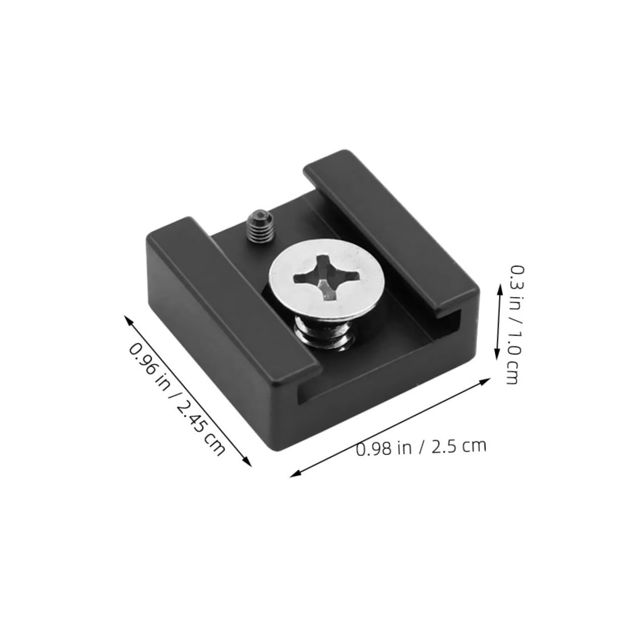 Mikikit 5sätze Hot Shoe Mount Adapter Für DSLR Kameras Vielseitiger Hot Shoe Extension Adapter Mit Schraube Für Zubehörmontage Und Kreative Fotografie