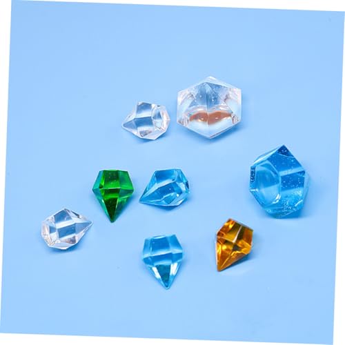 Molde para cubos de hielo silicona forma diamante miniatura 5