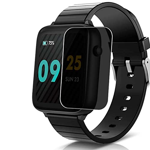 Image of Puccy Privacy Screen Protector Film, compatible with ELEGIANT C420 1.54" Smart Watch smart watch Anti Spy TPU Guard ( Not Tempered Glass Protectors ) New