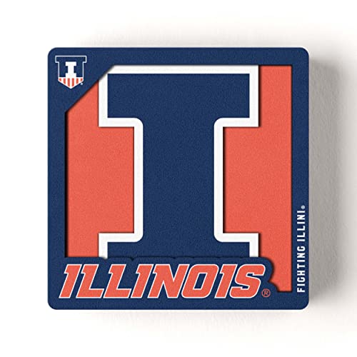 Image of YouTheFan NCAA 3D Logo Series Magnet