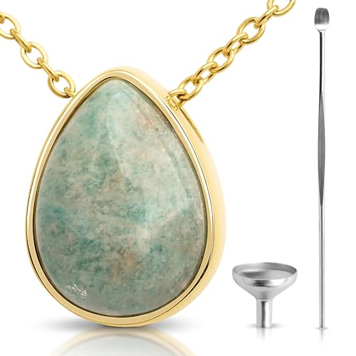 BOHO GARDEN Crystal Urn Necklace image