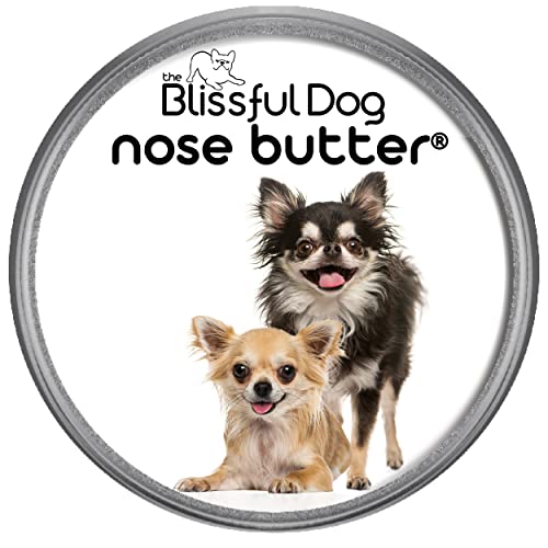 Image of The Blissful Dog Long Coat Chihuahua Nose Butter for Dry, Cracked Skin, Lick-Safe Dog Nose Balm with Moisturizing Shea Butter, Almond, Olive, and Essential Oils, Pet Supplies, Uncented, 8 oz.