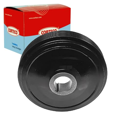 Polea de cigüeñal Corteco 80000709 amortiguador dumper de vibración para motor coche