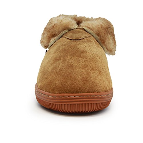 Lamo Men's Bootie Shoe, Suede, Chestnut4