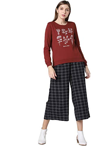 Image of VERO MODA Women's Cotton Round Neck Sweatshirt