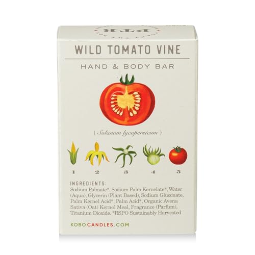 Image of KOBO Plant the Box Wild Tomato Vine Bar Soap (7 oz)