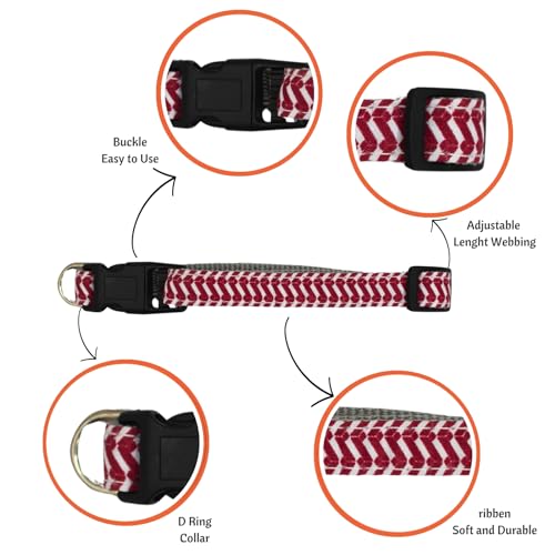 Image of Emily Pets Cat Collar Breakaway for Cats Boy & Girl Cat Collars Kitten Collar - Break Away Collar for Cats - Breakaway Cat and Kitten Collar (Color May Vary, 1 Piece)