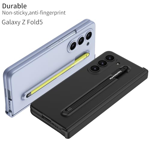 Coque de téléphone compatible avec Samsung Fold 5 protège charnière - 5