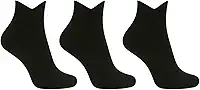 Kit 3 Pares Meia Esportiva Cano Médio, Poliamida, Compressão, Unissex 36-43