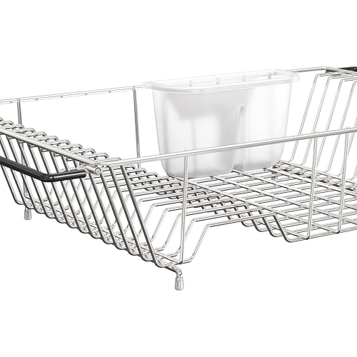 Simple Houseware CO-21B-H Large Over Sink Counter Top Dish Drainer Drying Rack thumb #6
