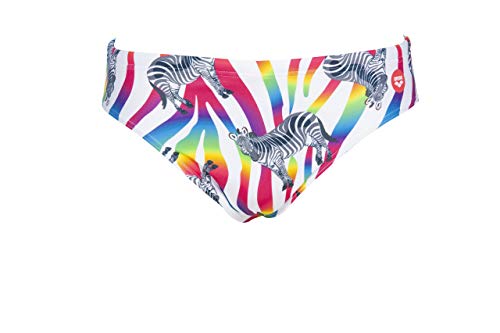 Arena Crazy Zebras MaxLife Brief Swimsuit, Provenza-Multi, 30