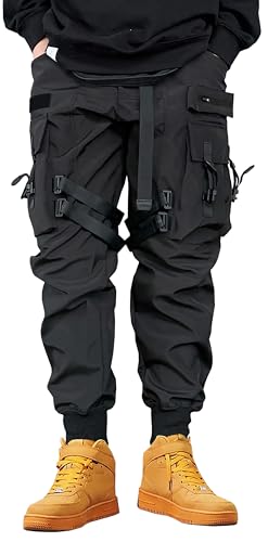 パンツ Mijko black gimmick cargo pants street Mijko black gimmick cargo pants street