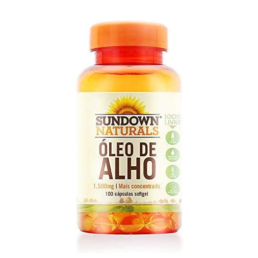 Óleo de Alho 1500mg - 100 Cápsulas