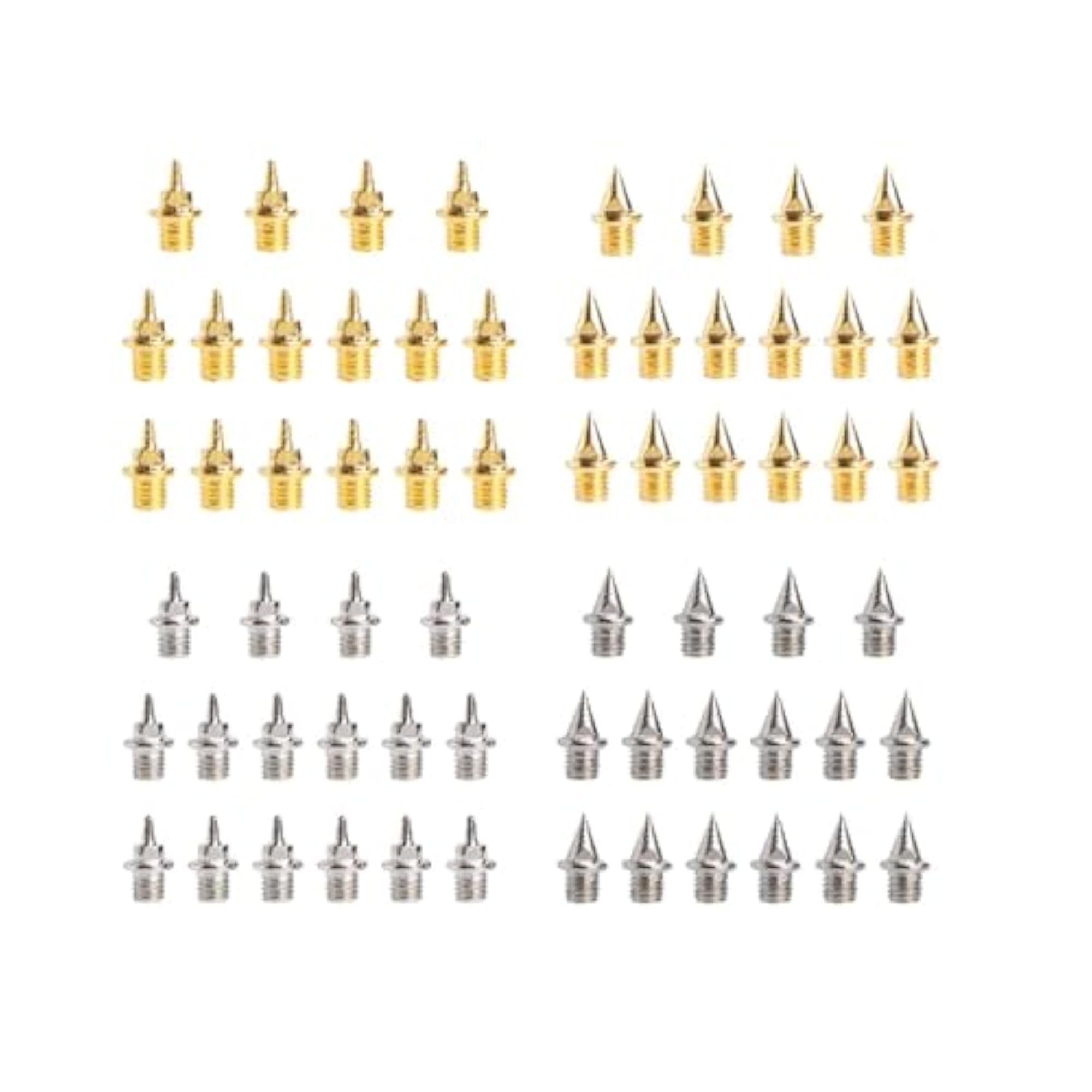 16 Pieces Replacement Spikes for Track Shoes