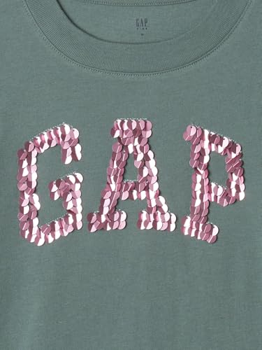 Image of Gap Girls' Long Sleeve Logo Graphic