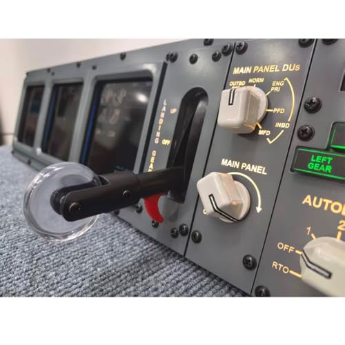 Image of Toyvanta B737 Desktop MIP Simulator Panel for MSFS2020 /2024, X-Plane - Compatible with PMDG737, Zibo737, High-Resolution Display, Realistic Feedback, and Full Lighting Control