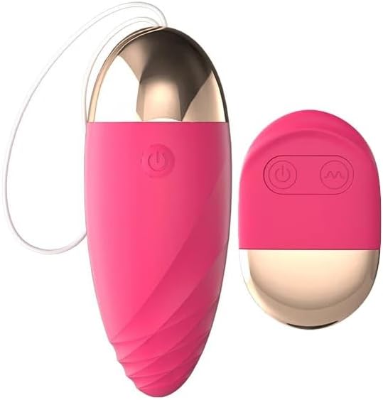 Wearable Vibrator G- Spot Vibrators Bullet Vibrating Eggs Dildo Clitoris Jump Egg Sex Toys for Women(Black B)