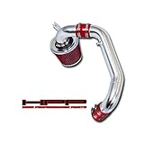 High Performance Parts Cold Air Intake Kit & Red Filter Combo for Dodge 1995-1999 Neon SOHC