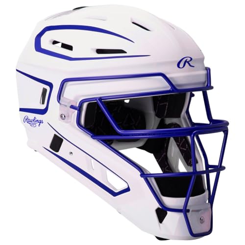 Rawlings | Velo 2.0 Catcher's Set | Baseball | Intermediate | Royal Splatter - Thumbnail 4