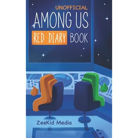 Among Us Book - Red Diary: Unofficial Cover
