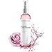 HD Beauty Rose Water Hydrating Face Toner Mist with Calming Aloe, Hyaluronic Acid and Organic Anti-Aging Ingredients, 4 oz.