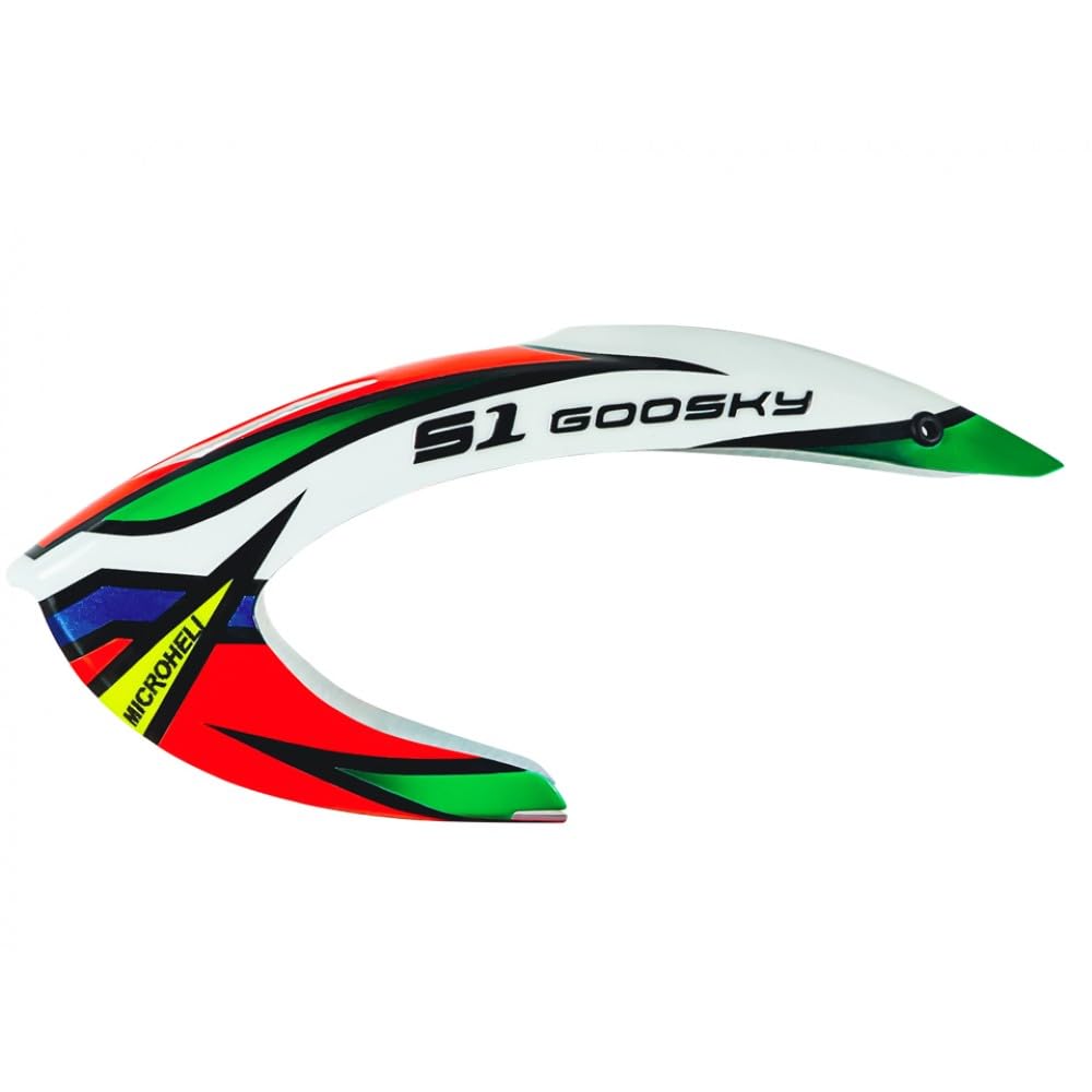 MICROHELI Airbrush Fiberglass Transformer Canopy - GOOSKY S1 (MH-GSS1080TR)