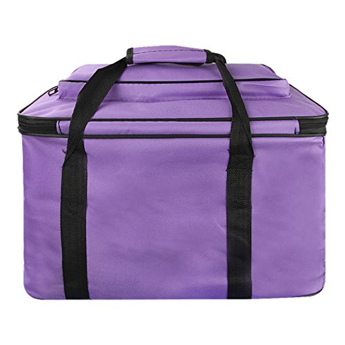 Image of Starsouce Large Capacity Art Supply Organizer Tote Bag - Padded Craft Storage with Adjustable Shoulder Strap, Foldable Travel Caddy for Brushes, Markers, Sketchbook, Watercolor Palette & More