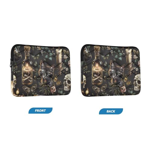 Funda para Laptop 13-16 Pulgadas Estilo Gótico Negro miniatura 2