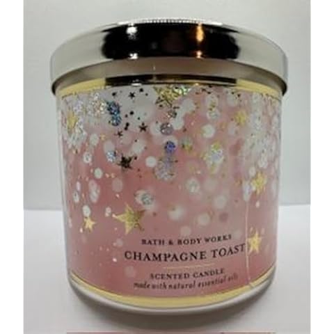 Generic Champagne Toast 3 Wick Candle Cover