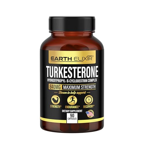 Earth Elixir Turkesterone 840mg Supplement