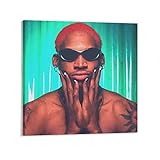 FOLOU Gregory Heisler Posters for Room Aesthetic Art Classic Black And White Canvas Wall Art Prints Poster Gifts Photo Picture Painting Posters Room Decor Home Decorative 28x28inch(70x70cm)