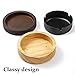 Cute Ashtrays for Cigarettes Ash Tray with Lid DDAJJAJ Wooden Ashtray with Stainless Steel Portable Decorative Ashtray Windproof Ashtray for Home,Patio,Office,Outdoors,Indoor,Parties
