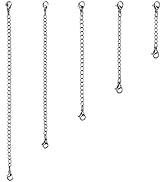 TOAOB 5 Stuks Roestvrij Stalen Halsketting Extender Armband