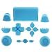 Mod Freakz Full Button Set Touch Pad Dpad Light Blue For PS4 Gen 1 Controllers ONLY