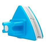 Lavavetri Magnetico Doppio Lato Regolabile 4-28 mm – Pulitore Magnetico per Finestre e Vetrate, Strumento di Pulizia in Vetro con Spazzola Sostituibile, Corda di Sicurezza, Facile da Usare, Casa