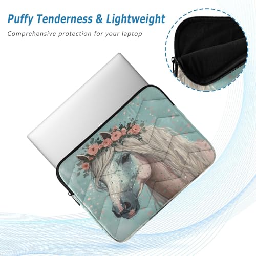 Funda para portátil 13-14 pulgadas con diseño unicornio miniatura 5