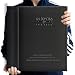 ZOVIEW Magnetic Self-Stick Page Photo Album, Family Album, Leather Cover, Hand Made DIY Albums Holds 3X5, 4X6, 5X7, 6X8,8X10 Photos (Black)
