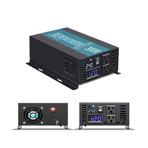Convertisseur 24V vers 110V pur sinus 300W pour mini réseau solaire