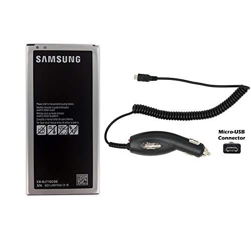 J7 Prime Original Battery EB-BJ710CBU for Samsung Galaxy J7 Prime SM-J727T 3300mAh with Micro Car Charger