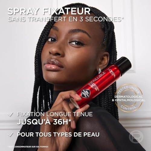 Spray Longue Tenue Waterproof Fixateur 'oreal Paris Le Flacon De 75ml - vue 4