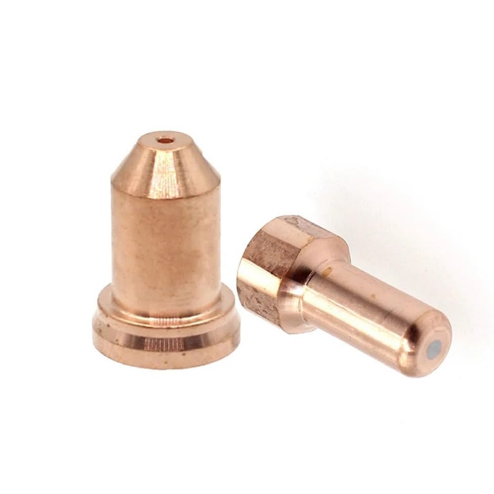 40 piezas PTM80 PTM-80 IPT-80 IPT-80 PT80 Plasma 52558 Punta/Boquilla de Electrodo de 1,1 mm/1,2 mm/1,3 mm for Antorcha de Corte(1.3mm)