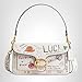 Coach Tabby Shoulder Bag 26 with Sketch Print, B4/Chalk Multi