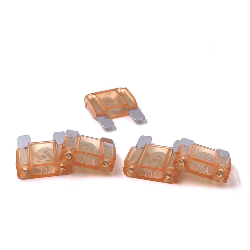 Large Blade Style Maxi Fuse for Car RV Boat Auto 70 Amp - Pack of 5 pcs