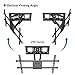 BONTEC Soporte TV Pared de 32-75 Pulgadas Plana & Curva LED LCD,...